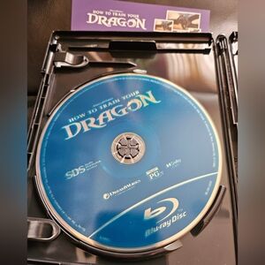 How To Train Your Dragon 2025 Live-Action Blu-Ray Excellent Condition